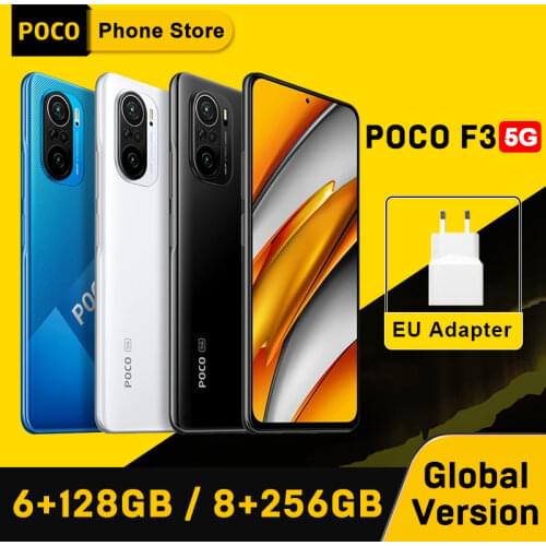 Global Version POCO F3 5G 6GB 128GB /8GB 256GB Smartphone Snapdragon 870 Octa Core 6.67"120Hz E4 AMOLED Display