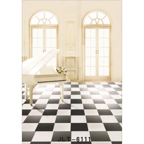 Indoor Piano Foto Backgrounds for Photo Studio Computer Printed Vinyl Photography Backdrops Photocall for Weddings Children
