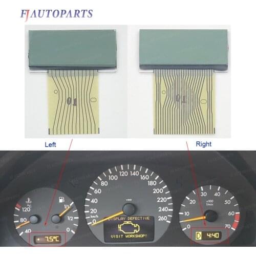 Dashboard Screen Instrument Cluster LCD Display for Mercedes Benz C class W202 E class W208 CLK W210 SLK 170