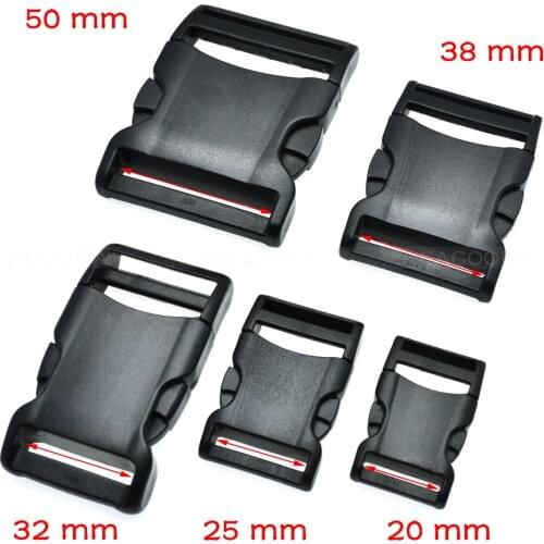 1pcs Plastic Arched Buckle For Tactical Backpack Straps Travel Bags Luggage Hiking Camping Bags