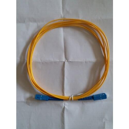 10PCS/Bag 2 Meter 2.0mm SC-SC Singlemode SX fiber optic patch cord 2M fiber optic jumper free shipping