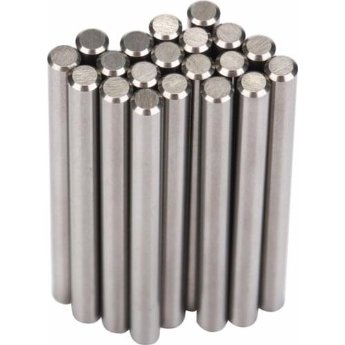 YK20 50pcs/D4*50 Metric Cemented Solid Carbide Rods for Routers and Drills Roughing Cylindrical Tungsten Carbide Rod