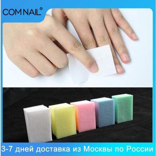 Comnail 1Pack Lint-Free Wipes Napkins Nail Polish Remover Gel Nail Wipes Nail Cutton Pads Manicure Pedicure Gel Tools