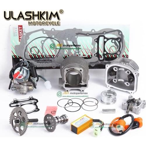 GY6 125cc 150cc upgrade to GY6 180cc add power at least 30% Racing Camshaft CDI Muffler Performance Exhaust ,Oil pump and Gear