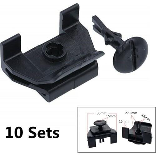 For Toyota Camry Clip & Pin Kit Plastic 10 Sets Accessories Corolla Lexus