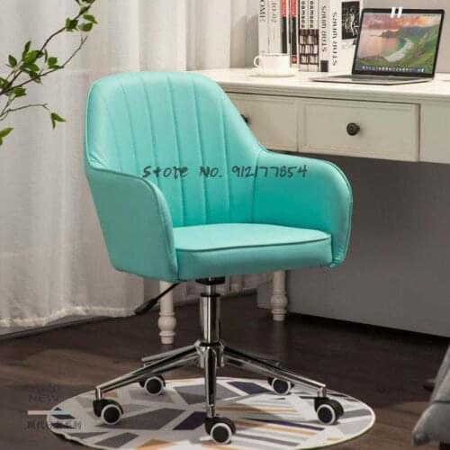Home computer chair learning office swivel chair net celebrity dormitory makeup lift sofa chair Nordic desk backrest chair