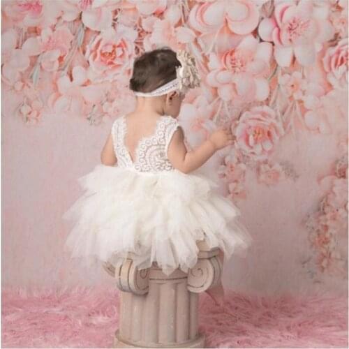 1-5Y Princess Girls Dress Toddler Kid Girls Lace Party Wedding Birthday Tutu Dresses For Girls Children Dress