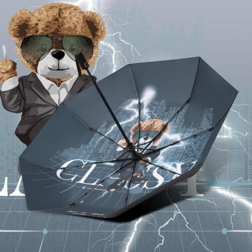 Luxury Windproof Female Umbrella Men Women Rain Umbrella Girl Folding Sun Umbrella Parasol