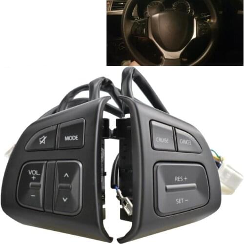 Multifunction Original Steering Wheel Switch Button Audio Volume Cruise Speed Control Switch Button For Suzuki Swift SX4 S-CROSS