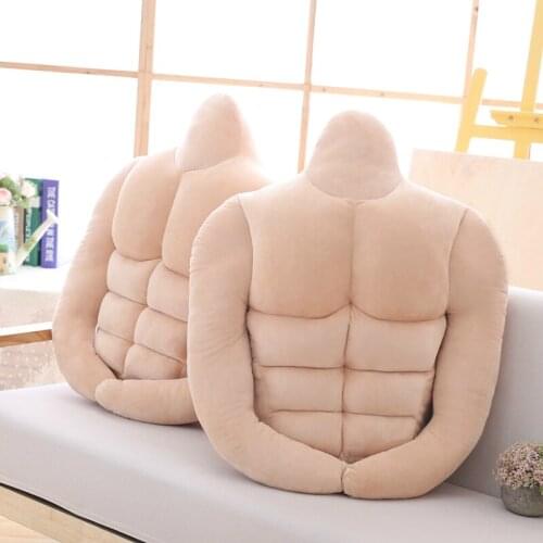 Fashion New Muscle Man Plush Toy Pillow Boyfriend Stuffed Toys Plush Doll Girlfriends Best Holiday Birthday Gift