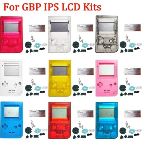 New Customized housing shell with buttons for GBP IPS High light LCD Screen Kits including glass lens with indicator holes