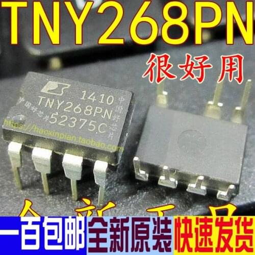 10 pçs/lote Tny268pn tny268 power management chip dip7 new original