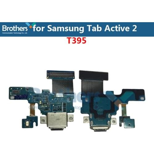 Original For Samsung Galaxy Tab Active 2 T395 USB Charging Dock Port Flex Cable for Samsung T395 Charge Connector Flex Cable Top