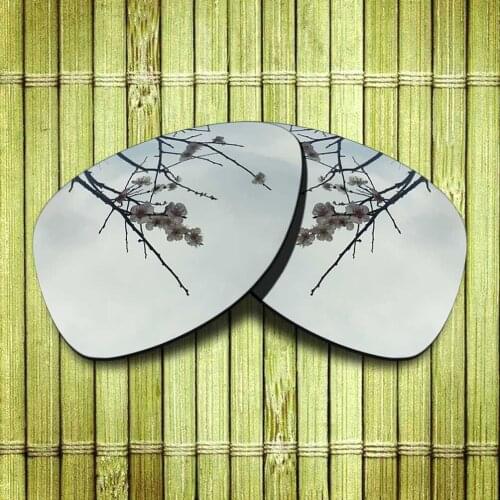 Polarized Replacement Lense For-Oakley Dispatch 2 Sunglasses Frame True Color Mirrored Coating - Chrome Color Available