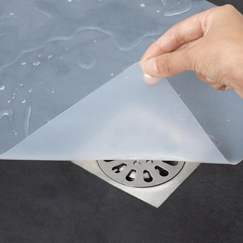 Silicone Floor Drain Deodorant Pad Sewer Bathroom Anti Odor Floor Drain Toilet Floor Drain Pad Cover Water Stoppe Sink Accessory