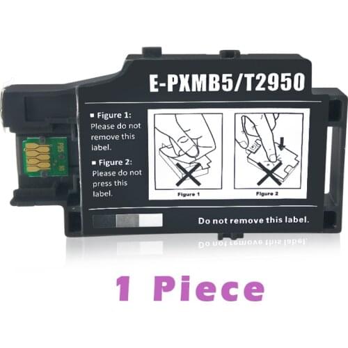 1pc Compatible Wast Ink Container T2950 Maintenance Tank for Epson WorkForce WF100 WF-100W PX-S05B/S05W Printers
