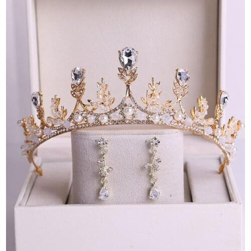 Bridal crown 18th birthday crown Internet celebrity with adult hair crown Korean wedding dress tiara wedding tiara