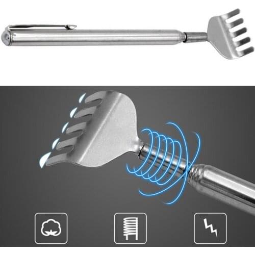 Extendable Back Scratcher Stainless Steel Telescopic Back Scratcher Stainless Steel Telescopic Anti Itch Claw Massager Extender