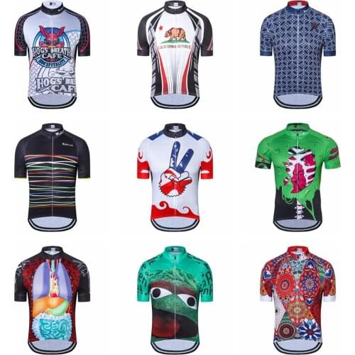 Weimostar Men Cycling Jersey roupa ciclismo Racing MTB Bicycle Clothes Uniform Mountain Bicycle Cycling Clothing Wear Tops