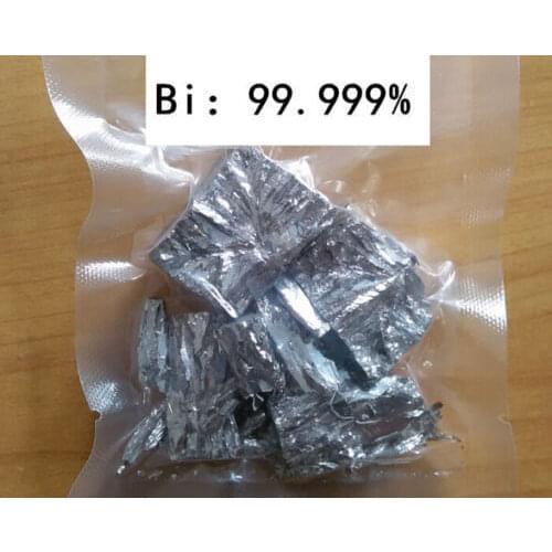 100 grams High Purity 99.999% Bismuth Bi Metal Lumps