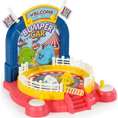 3D DIY Funny Amusement Park Gear Building Blocks Bumper Car Sets Model Puzzle Game Educational Toys