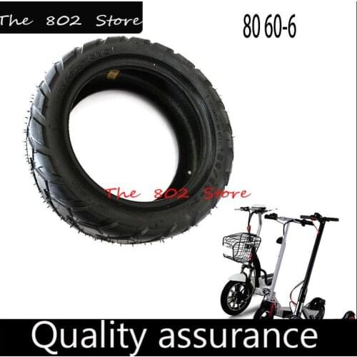 80/60-6 Tubeless Vacuum Tyre Anti-skid Off-road Thick Tires for Curuss R10 Electric Scooter Motor Go Karts ATV Quad