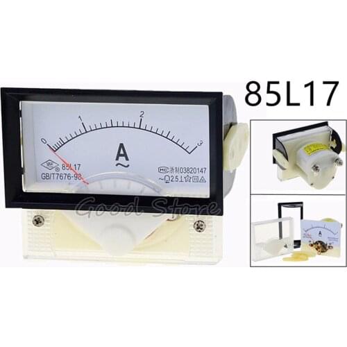 85L17 AC 100A 150A 200A 250A 300A 400A 500A 600A 750A 800A 1000A Analog Ammeter Panel Current Amper Meter Pointer Diagnostic-too