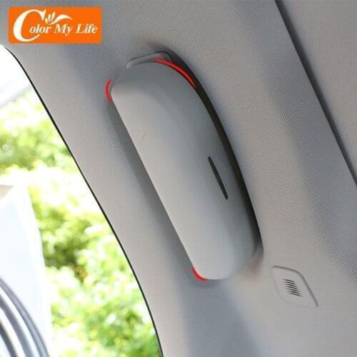 Car Front Sun Glasses Case Box Auto Decoration for KIA Sportage R 3 4 QL SORENTO KX5 K2 Car Styling