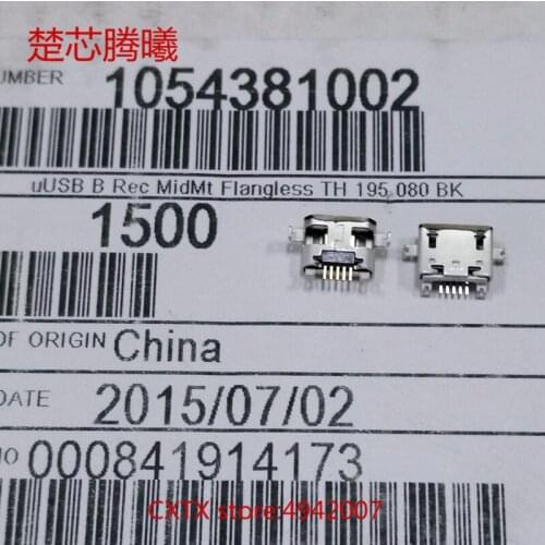 CHUXINTENGXI MOLEX 1054381002 100% NEW 105438-1002 For USB Mobile phone charging port USB Cell phone data connection socket