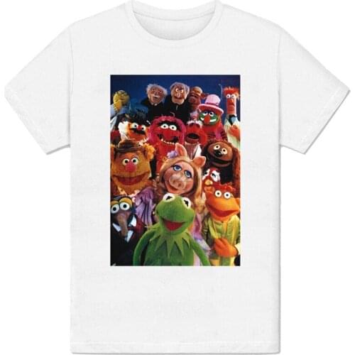 T-Shirt Homme - The Muppet Show - Kermit Piggy Gonzo S&eacuterie Tv Vintage Free Style Tee Shirt