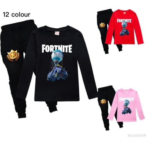 Fortnites Boy And Girl Suit With Sweatshirt And Pants Two Pieces Of Fashion Spring And Autumn Style