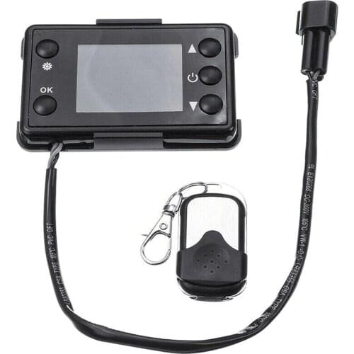 Newest 12V LCD Big/Small Monitor Air Parking Diesel Heating Heater Controller Switch Car Truck Accessories Remote