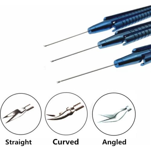 Titanium Straight head Neurosurgery joint scissors round handle Neurosurgery surgical Operation instruments