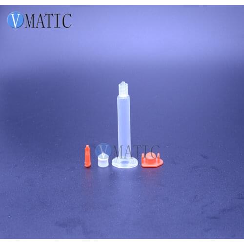 Wholesale 3cc/ml Clear Air Liquid Dispensing Pneumatic Syringe With Accessories (Barrel+Stopper/Piston+Tip Cap) 2,500 Sets/Lot