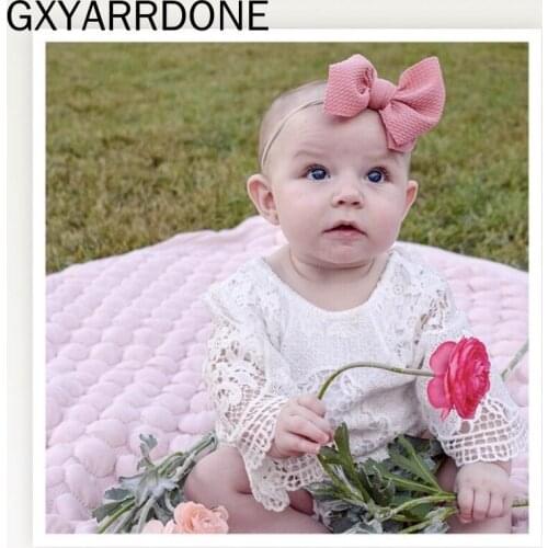 Baby Girls Headband DIY Big Hair Bow Headwraps Hair Bow Clips For Kids Hair Accessories Hairpins Boutique Fabric Bows 2pcs/set