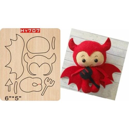 Little devil cutting dies 2019 new die cut &wooden dies Suitable for common die cutting machines on the market
