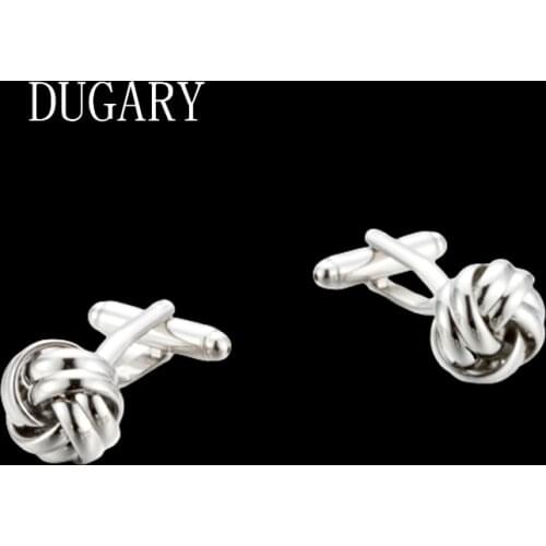 DUGARY Luxury shirt cufflinks for mens Brand cuff buttons cuff links High Quality round Twist abotoaduras Jewelry gemelos