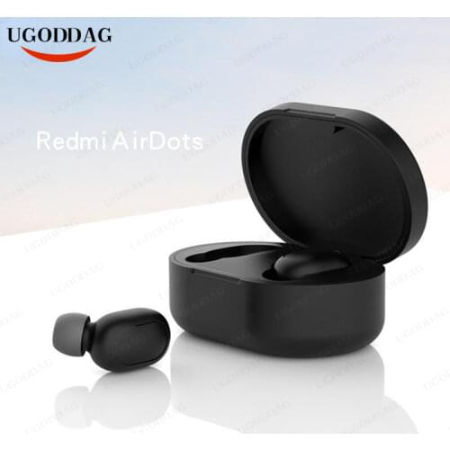 Silicone Case Protective Cover For Xiaomi Redmi Airdots 2 Bluetooth Earphone Youth Version Headset For Headset Protective Box