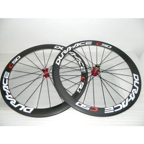 Light weight version carbon wheels 50mm depth 25mm width clincher/Tubular Road bike carbon wheelset with special brake surface