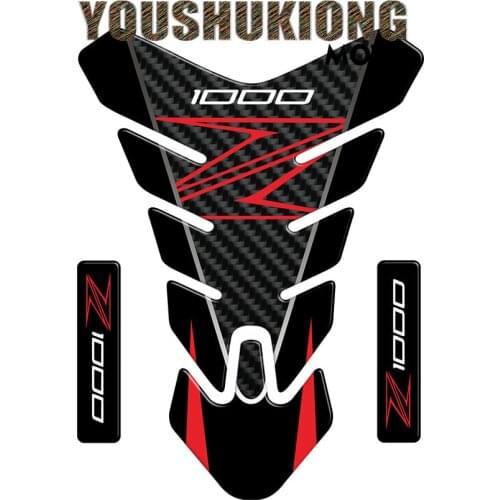 Fit for Kawasaki Z1000 Z750 Z800 Z900 Z1000 Motorcycle 3D Reflective Fuel Tank Sticker Cover Pad Motorcycle Decorative Decal