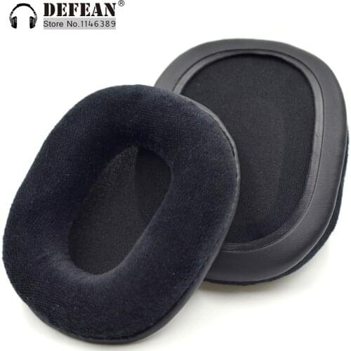 Velour Ear pads cushion for Technica ATH-M30 ATH-M35 ATH SX1 DJ HeadphonesFree shipping alistore