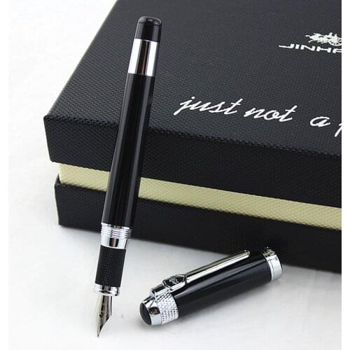 High Quality luxury jinhao Metal office school Stationery supplies Ink mont Iraurita Fountain Pen 0.5mm Chancery caneta 189