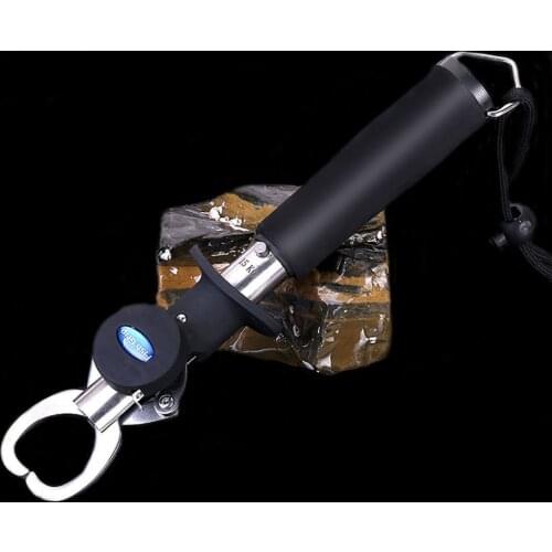 WALK FISH Control Fish Clamp Device Lures Stainless Steel Fishing Lip Grip Holder Grabber Pliers Fishing Gear Max Drag 15kg
