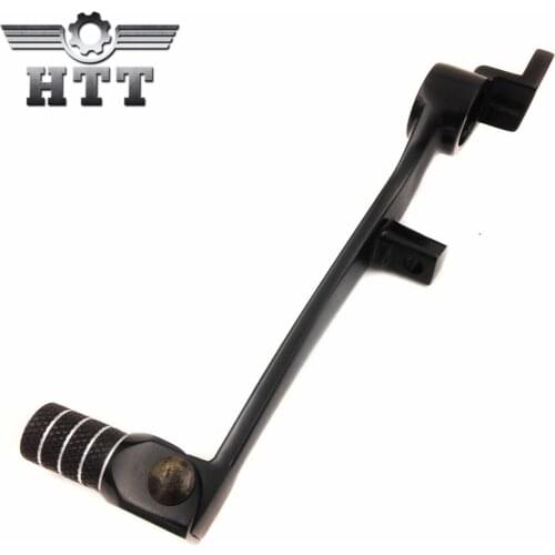 Aftermarket free shipping motorcycle parts For Motorcycle Suzuki GSXR GSX-R 600 750 1000 Black Folding Brake Shift Pedal