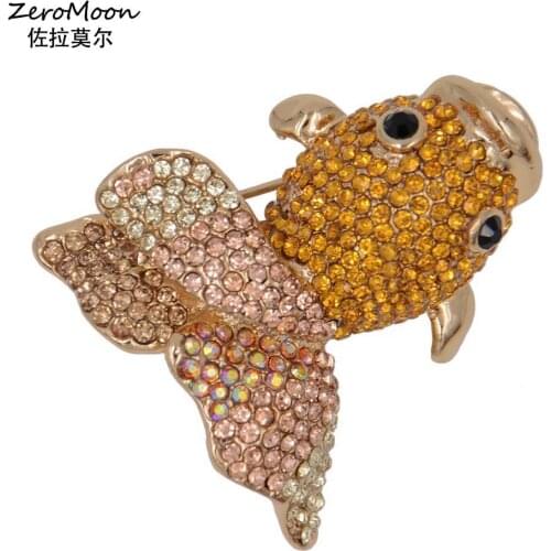ZeroMoon Gold Brooches For Clothes