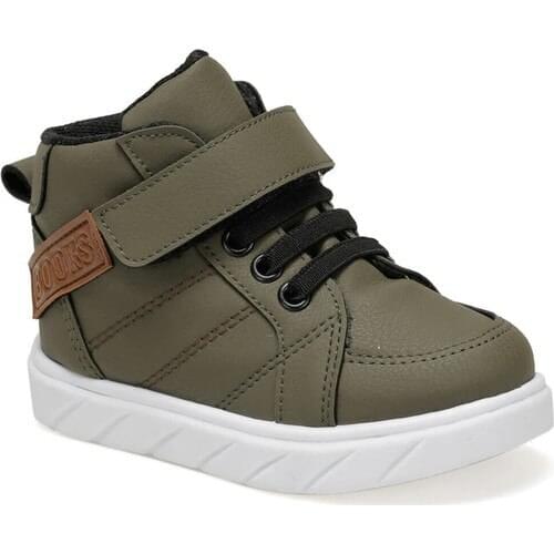 Yellow Kids Books Khaki Male Child Sneaker Shoes