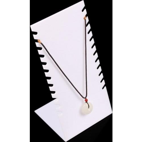 Bust Woman Jewelry Pendant Necklace Bracelet Display Acrylic L Holder Stand Necklace Holder Stand Jewelry Holder New