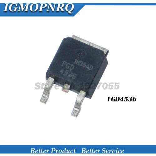 10pcs FGD4536 TO-252 D4536TM TO252 GD4536 4536 SMD new