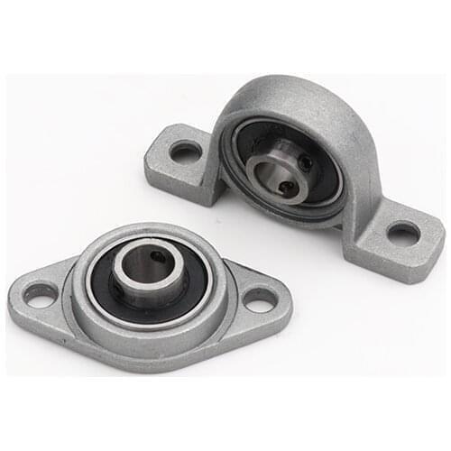 High performance zinc alloy bearing KP08 8mm pillow block ball beairngs