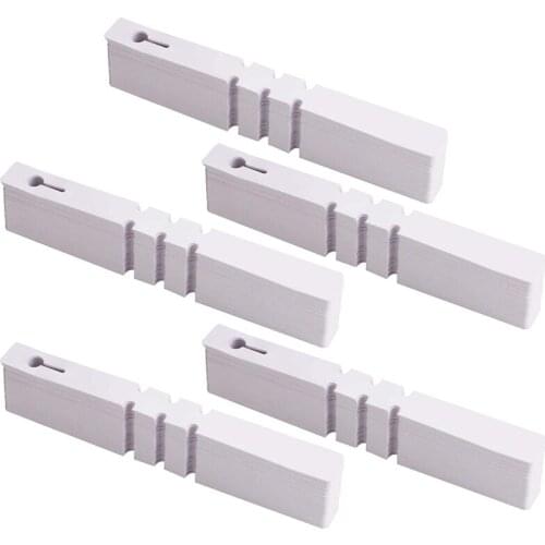 1000Pcs 8 Inch Wrap Around Plant Tags, Outdoor Waterproof Hanging Gardening Labels, 2X21cm White Plastic Plant Tree Tags Nursery